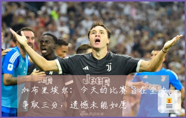 加布里埃尔：今天的比赛旨在全力争取三分，遗憾未能如愿